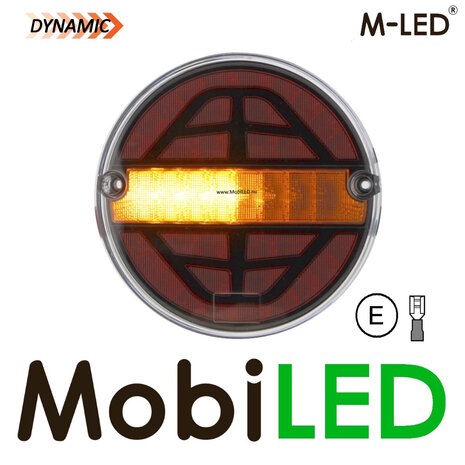 M-LED M-LED Ensemble Feux arrière dynamique Hamburger E-marque