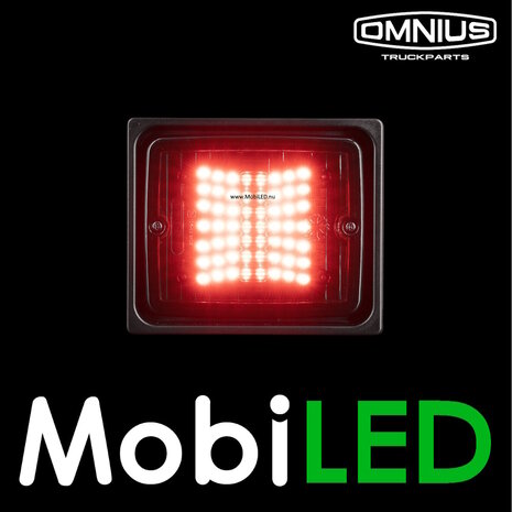 LEDSON Omnius frame voor 1 achterlicht LEDSON Omnius frame voor 1 achterlicht