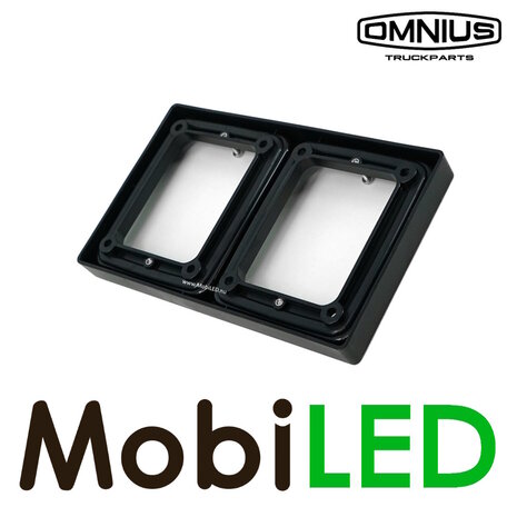 LEDSON Omnius frame voor 2 achterlichten staand LEDSON Omnius frame voor 2 achterlichten staand