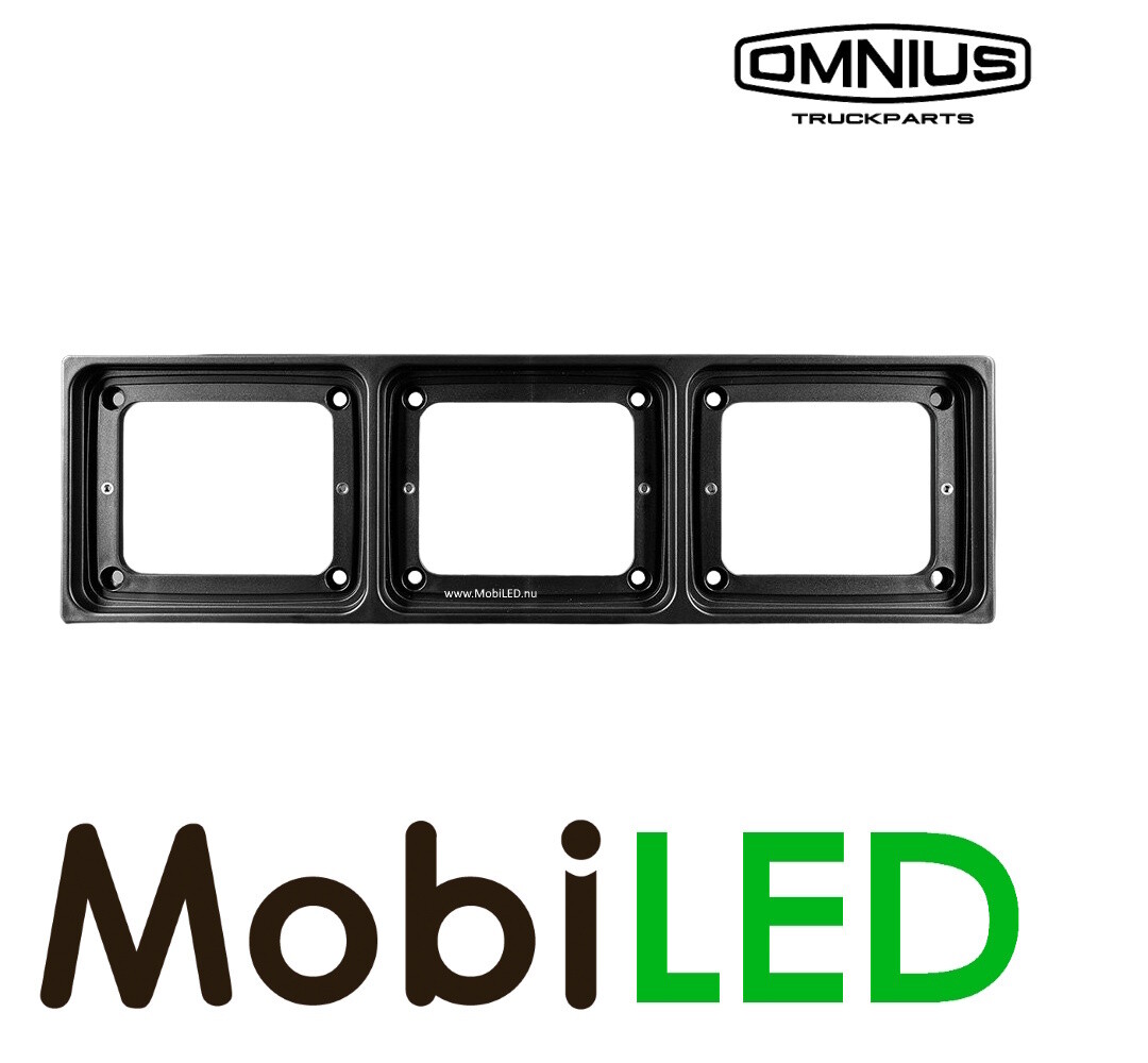 LEDSON Omnius frame voor 3 achterlichten horizontaal LEDSON Omnius frame voor 3 achterlichten horizontaal