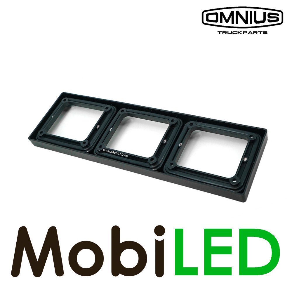 LEDSON Omnius frame voor 3 achterlichten horizontaal LEDSON Omnius frame voor 3 achterlichten horizontaal