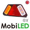 WAS Set WAS 228 Series Rear lights 5 functions and reflector E-mark