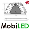WAS Set WAS 228 Series Rear lights 5 functions and reflector E-mark