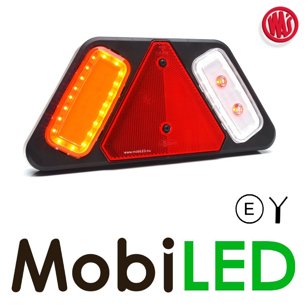 WAS Set WAS 228 Series Rear lights 5 functions and reflector
