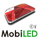 Set Trailer rear lights LED Neon look 5 functions E-mark Set Trailer rear lights LED Neon look 5 functions E-mark