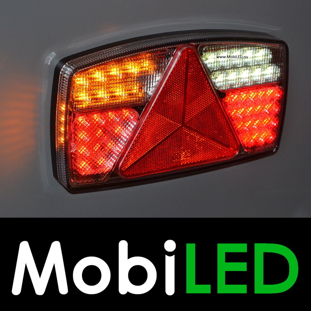 Set Trailer rear lights 5 functions E-mark