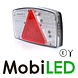 Set Trailer rear lights 5 functions E-mark
