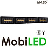 M-LED M-LED Classic 220 verstraler met dual color positielicht streep met chromen rand M-LED M-LED Classic 220 verstraler met dual color positielicht streep met chromen rand