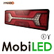 Set Rear lights with 5 functions and reflector triangle E-mark