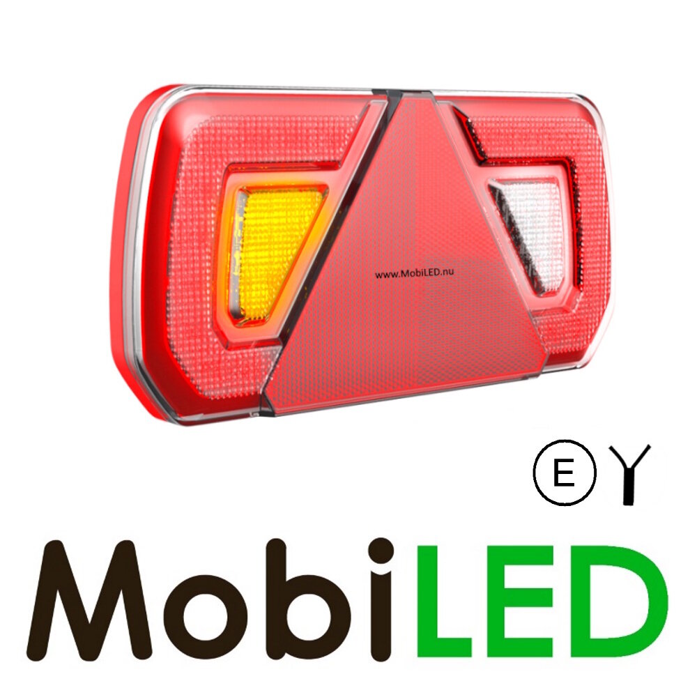 Trailer rear light 12-24 volts 5 functions Left E-mark Trailer rear light 12-24 volts 5 functions Left E-mark