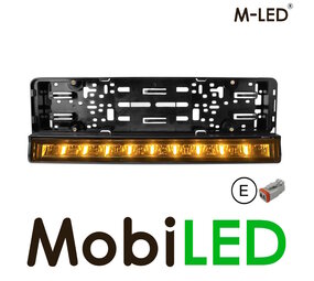 M-LED Kentekenplaathouder met ledbar