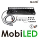 M-LED  M-LED license plate holder with LED bar and amber/white position light