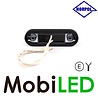HORPOL Marquage slim line 4 LED blanc graphite 12-24 volts E-marque HORPOL Marquage slim line 4 LED blanc graphite 12-24 volts E-marque