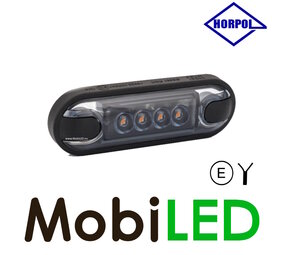 HORPOL Marking Slim line 4 LEDs Graphite white