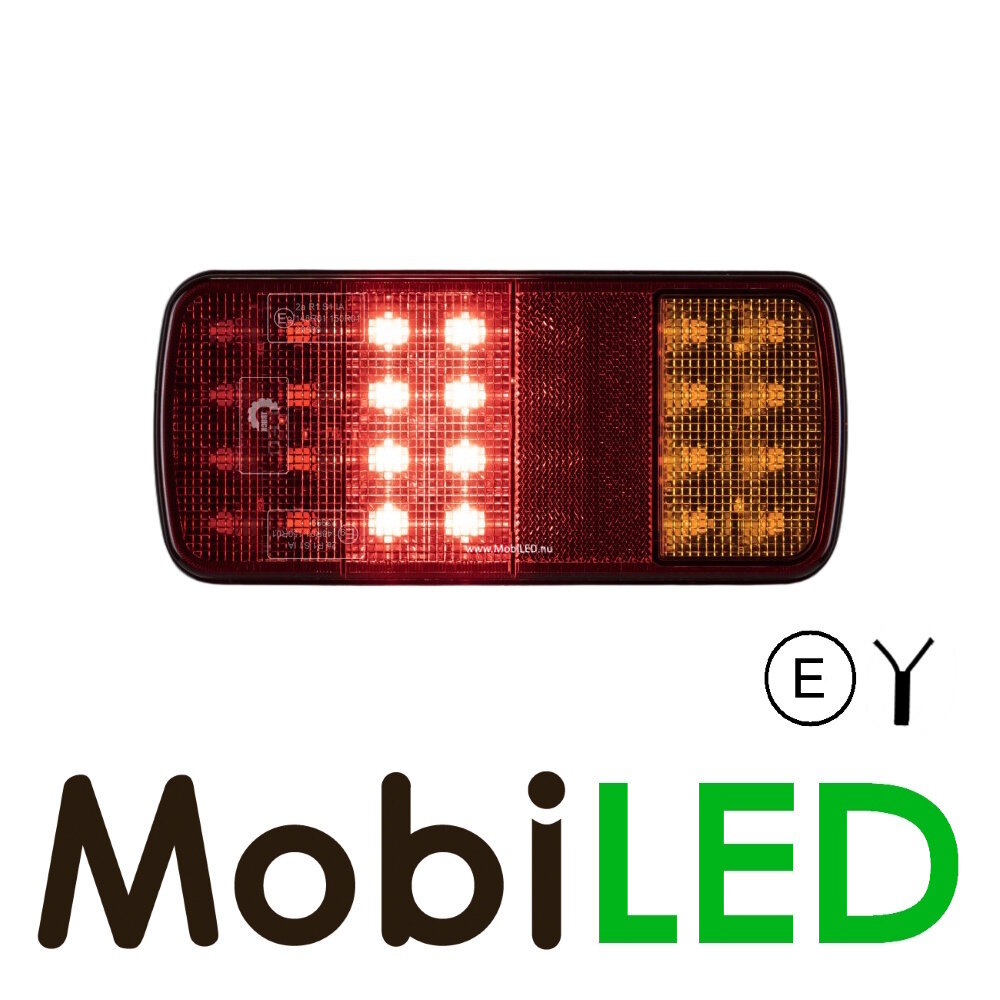 TruckLED Multifunctional rear light 3 functions universal E-mark