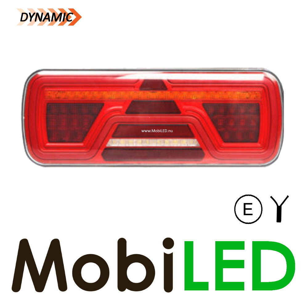 Set Rear lights 5 functions dynamic with reflector