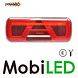 Set Rear lights 5 functions dynamic with reflector