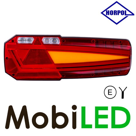 HORPOL Set Rear lights 5 functions with reflector E-mark
