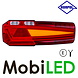 HORPOL Set Rear lights 5 functions with reflector E-mark