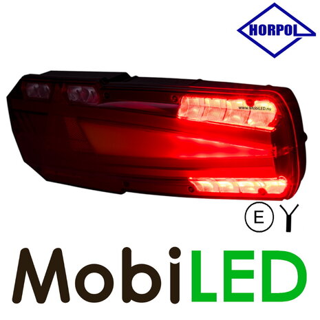 HORPOL Set Achterlichten 5 functies met reflector E-keur