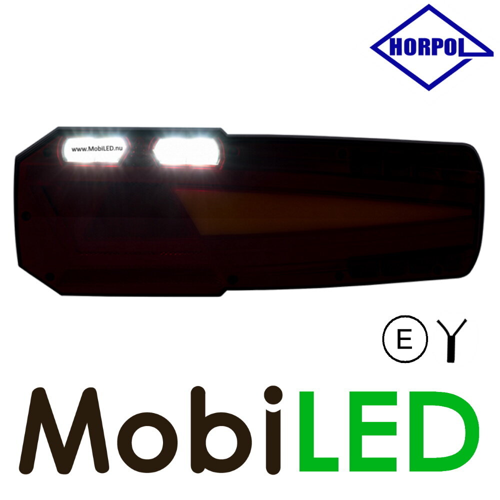 HORPOL Set Rear lights 5 functions with reflector E-mark