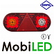HORPOL Set Oval trailer rear lights  Stella E-mark
