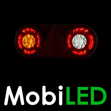 HORPOL Set Oval trailer rear lights  Stella E-mark