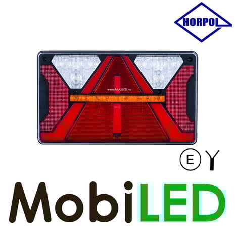 HORPOL Ensemble Feux arrière avec 5 fonctions E-marque
