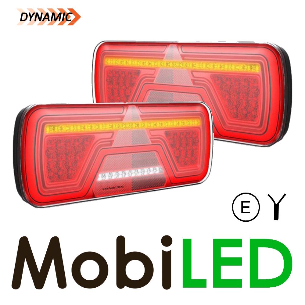 Set Achterlichten 5 functies dynamisch met reflector