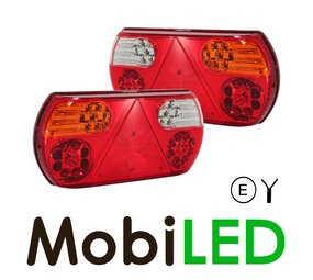 Set Trailer Rear lights oval