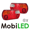Set Trailer Rear lights oval 5 functions E-mark Set Trailer Rear lights oval 5 functions E-mark