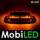 M-LED M-LED Flash bar 42 watts amber magnet E-mark