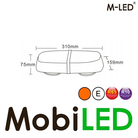 M-LED M-LED Barre flash 42 watts ambre aimant E-marque