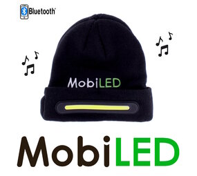 MobiLED Bonnet tricoté avec musique et éclairage