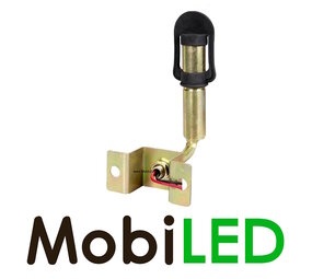 Support de montage DIN enfichable féglable et incurvé Support de montage DIN enfichable féglable et incurvé
