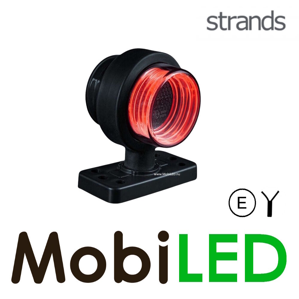 Strands Strands FOR9T GEO Feu de position Rouge E-marque