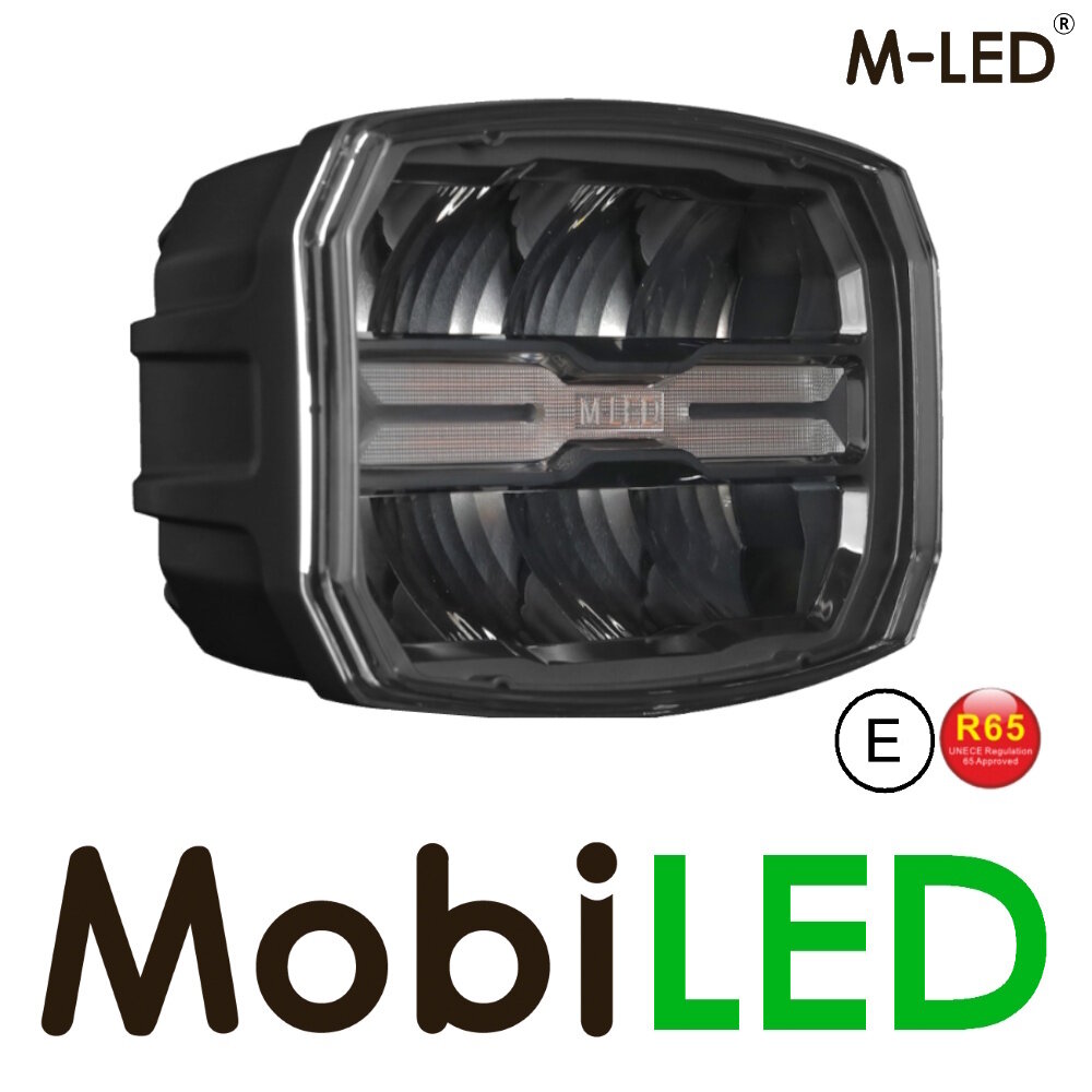 M-LED M-LED spotlight amber-yellow-white and flasher E-mark M-LED M-LED spotlight amber-yellow-white and flasher E-mark