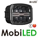 M-LED M-LED Projecteur ambre-jaune-blanc et clignotant E-marque
