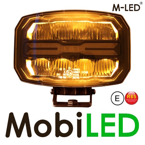 M-LED M-LED verstraler amber-geel-wit en flitser E-keur