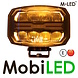 M-LED M-LED projecteur loin ambre-jaune-blanc et flash E-mark
