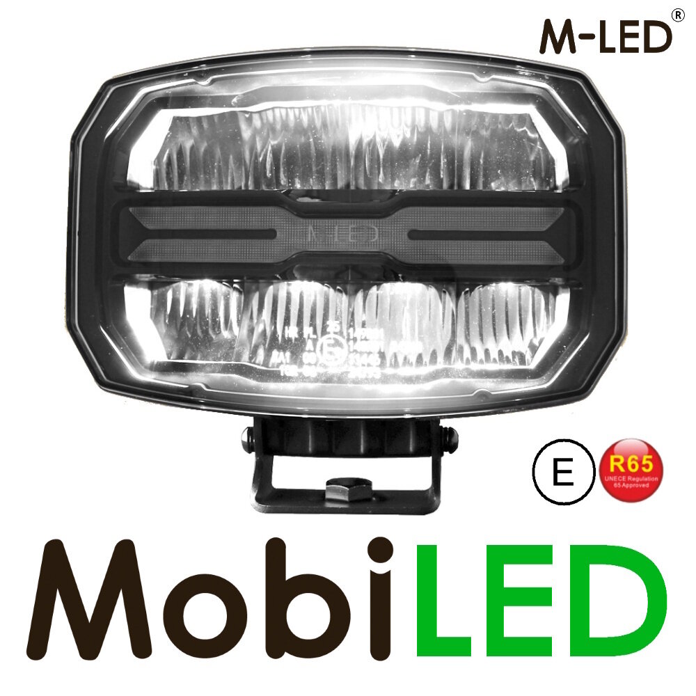 M-LED M-LED Projecteur ambre-jaune-blanc et clignotant E-marque