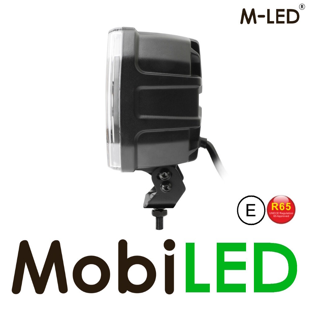 M-LED M-LED verstraler amber-geel-wit en flitser E-keur