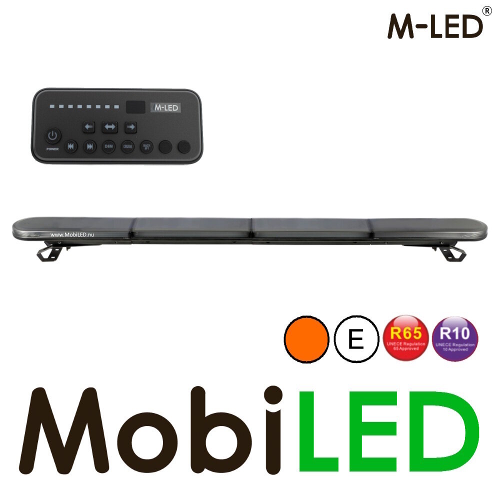 M-LED M-LED Kit de toit avec conseiller de circulation R65-R10 120cm dark look