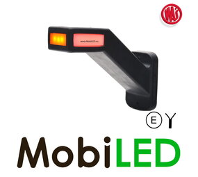 WAS Pendant lamp oblique model red/amber/white Left WAS Pendant lamp oblique model red/amber/white Left