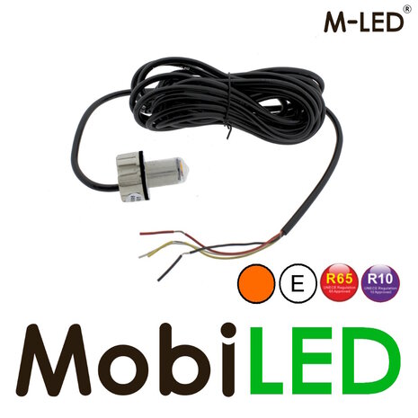 M-LED M-LED Undercover recessed/surface-mounting Flasher amber E-mark 5m