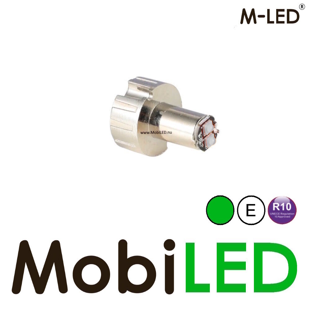 M-LED M-LED Undercover clignotant montage encastré / en saillie vert E-mark