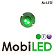 M-LED M-LED Undercover clignotant montage encastré / en saillie vert E-mark