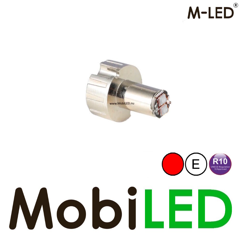 M-LED M-LED Undercover recessed/surface-mounting flasher red E-mark
