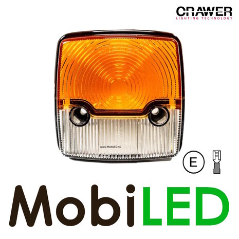 Crawer CRAWER Position and indicator light square E-mark Crawer CRAWER Position and indicator light square E-mark