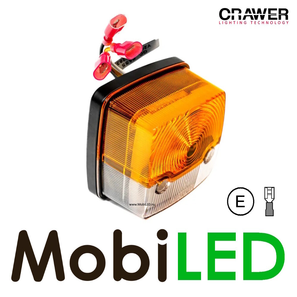 Crawer CRAWER Positie- en knipperlicht vierkant E-keur